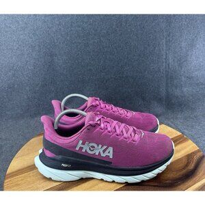 Hoka One One Womens Mach 4 1113529 FFBL Purple Running Shoes Sneakers Size 9.5B